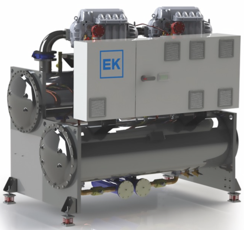 ENFRIADORA DE AGUA CON COMPRESORES TURBOCOR