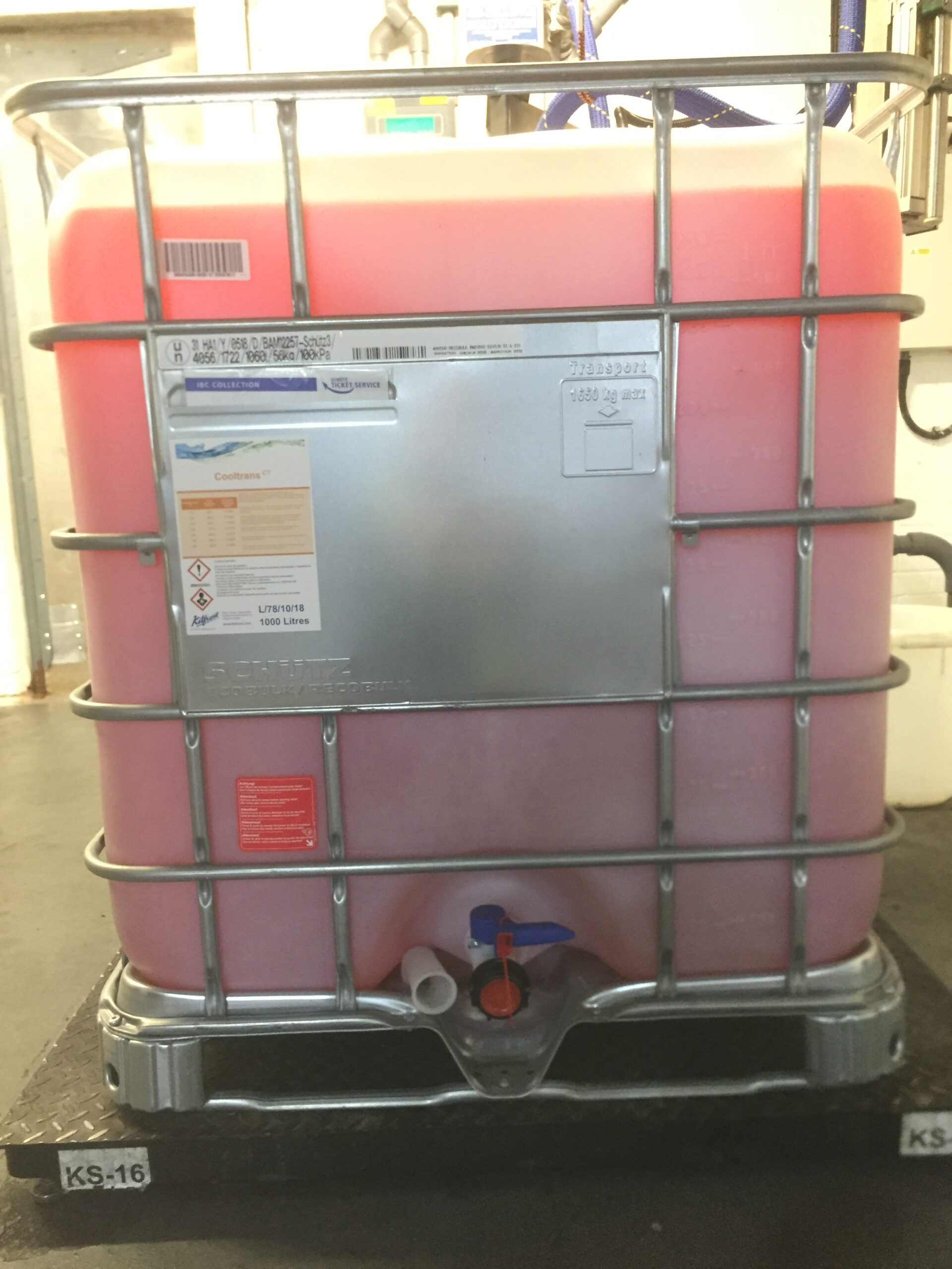 Bulk de 1000 Litros MONOETILENGLICOL